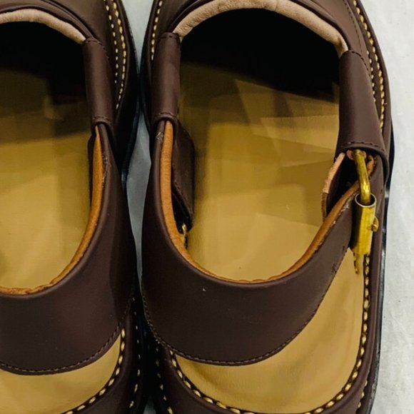 Premium Quality Dark Brown Shoes, Peshawar Zalmi Pure Handmade Chappal - Picture 6 of 11